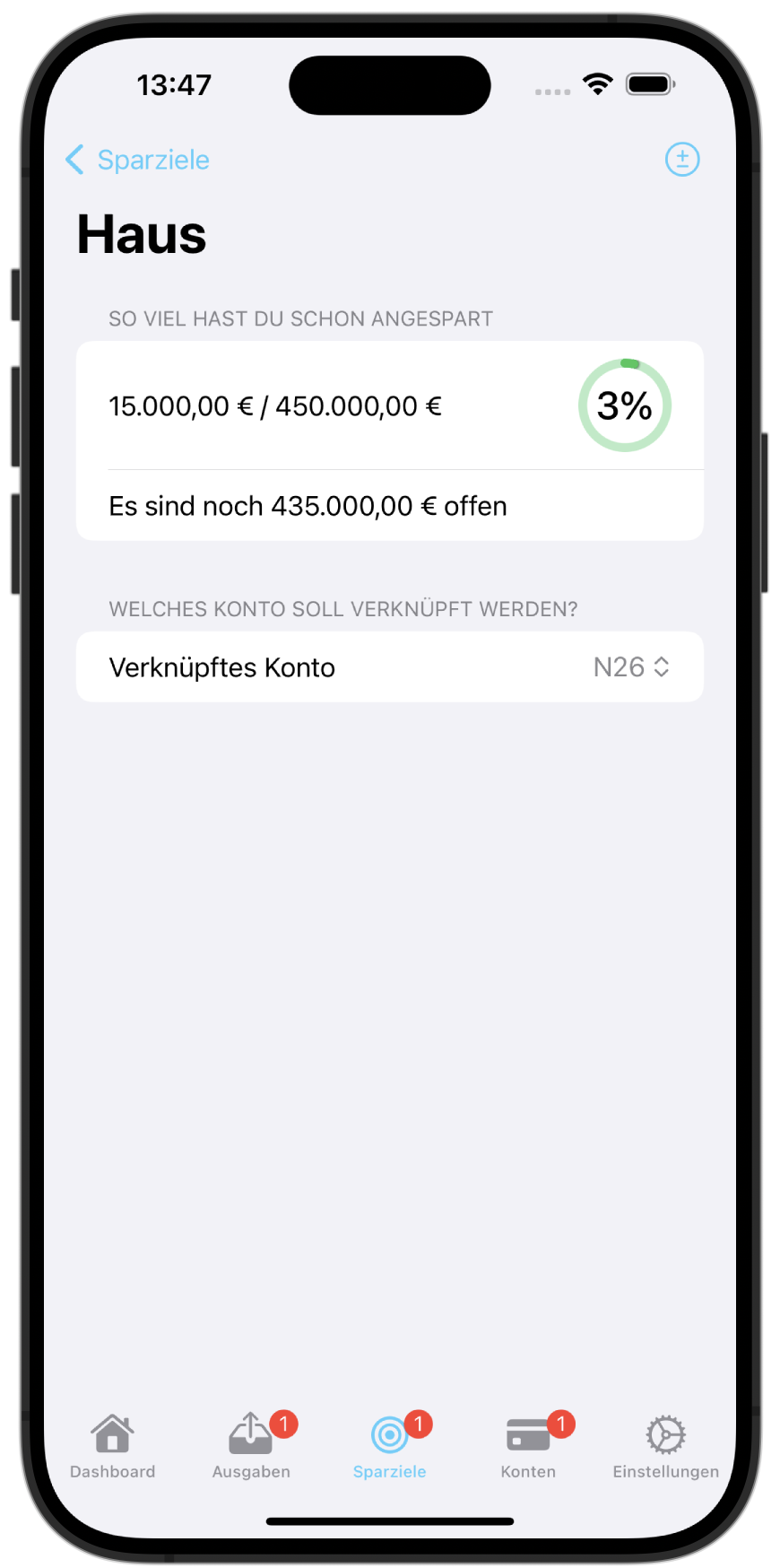 settings screenshot